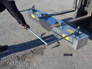 Greenwood Magnetics Easy Clean Forklift